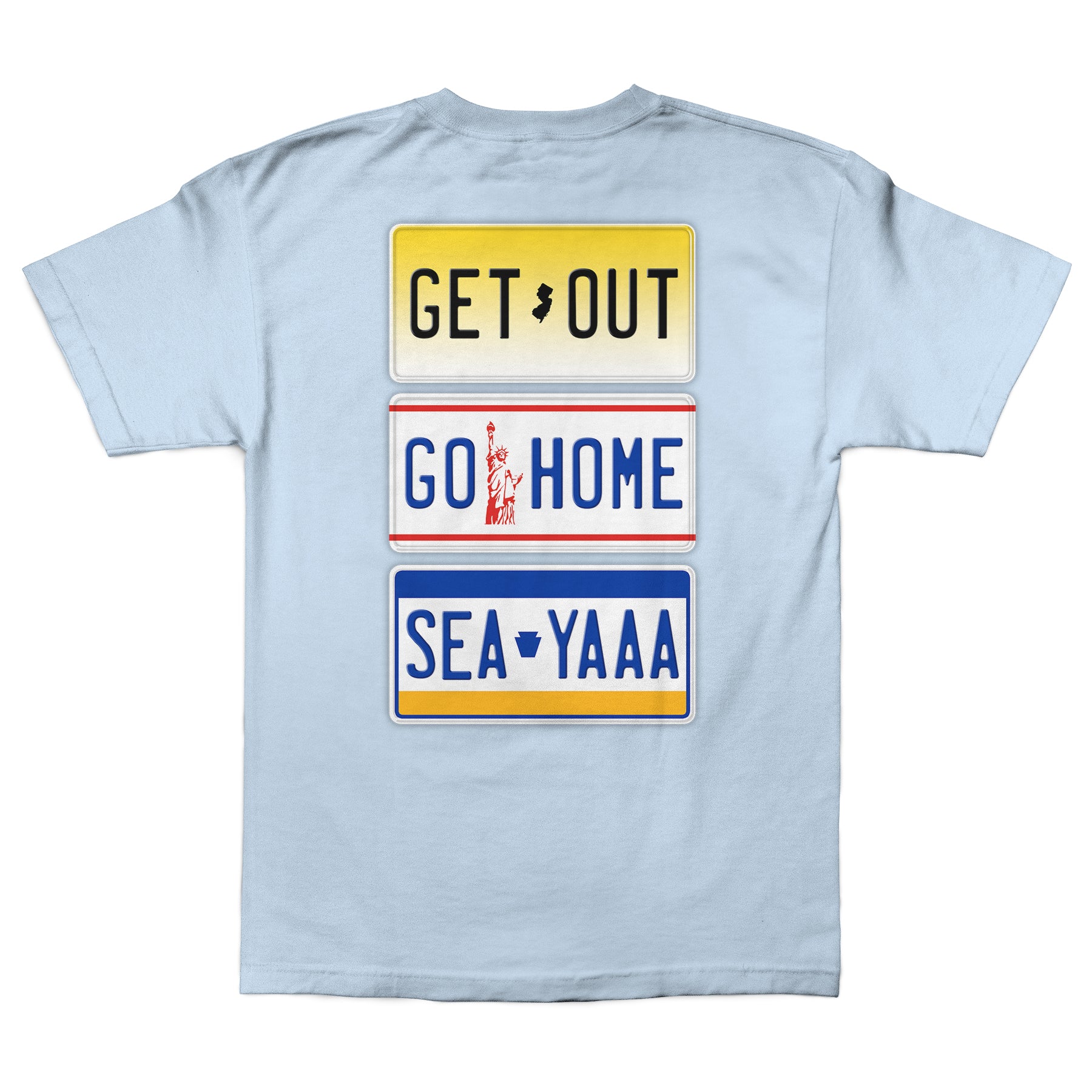 GET OUT. GO HOME. SEA YAAA.