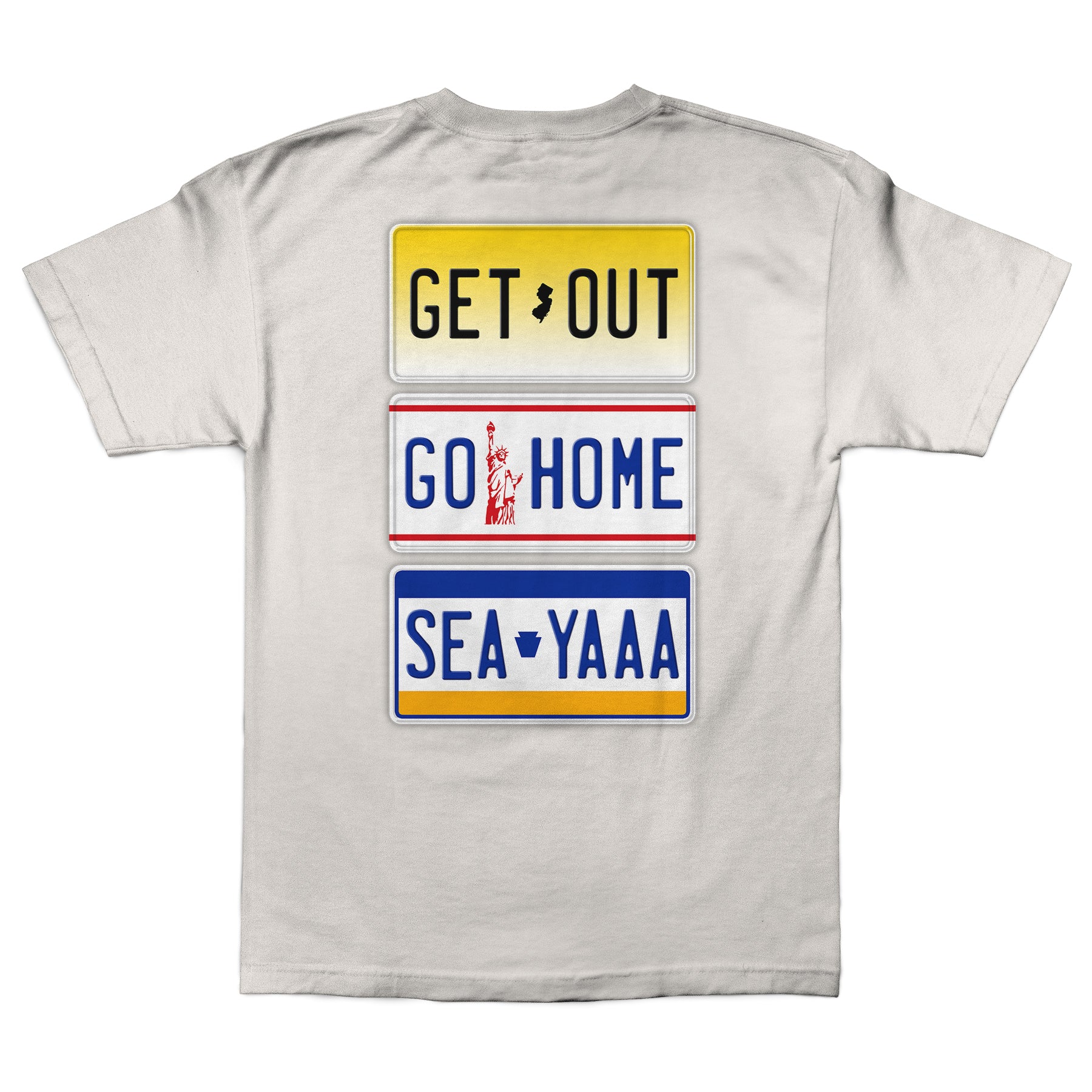 GET OUT. GO HOME. SEA YAAA.