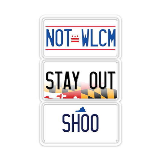 DMV License Plate Sticker