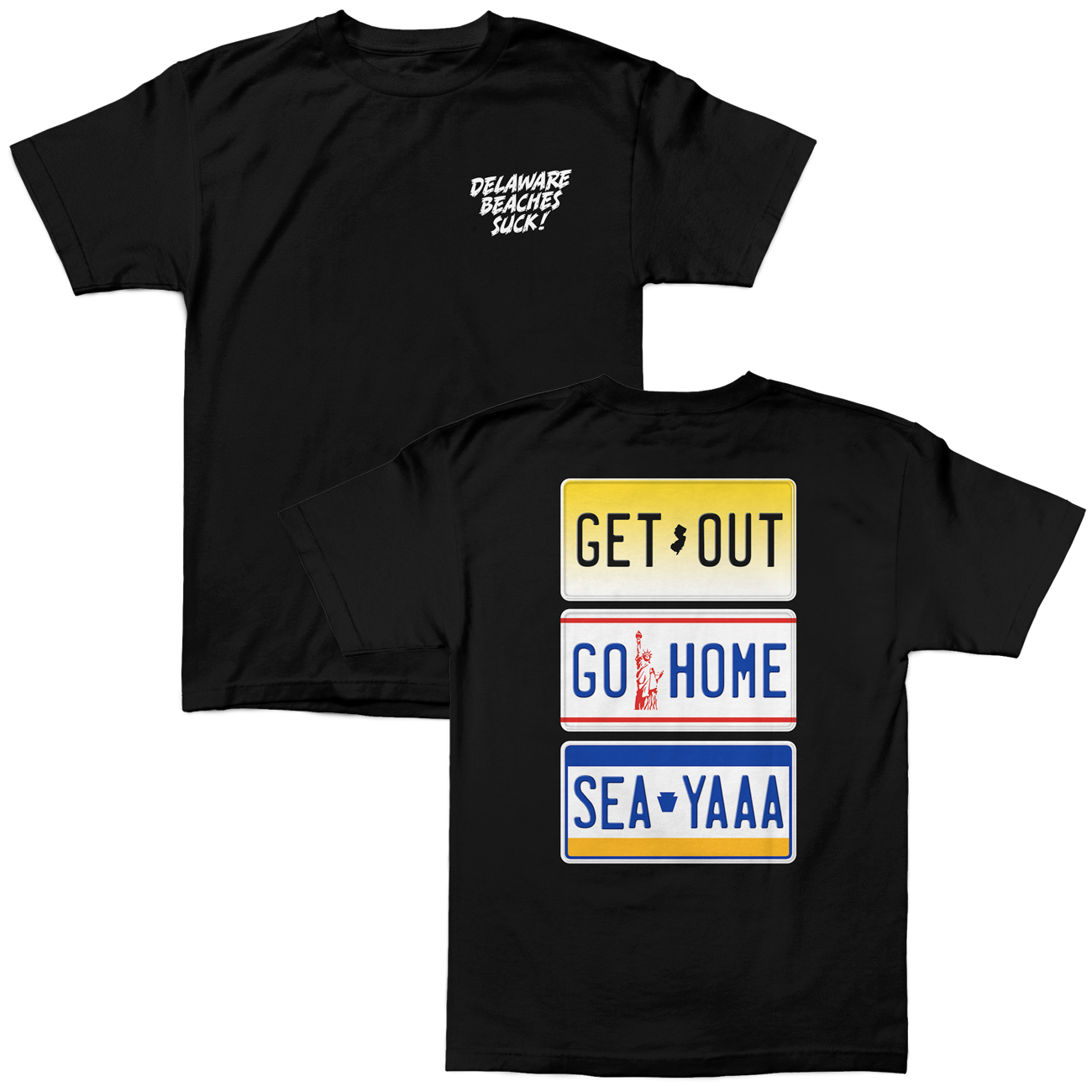 License Plate Tee