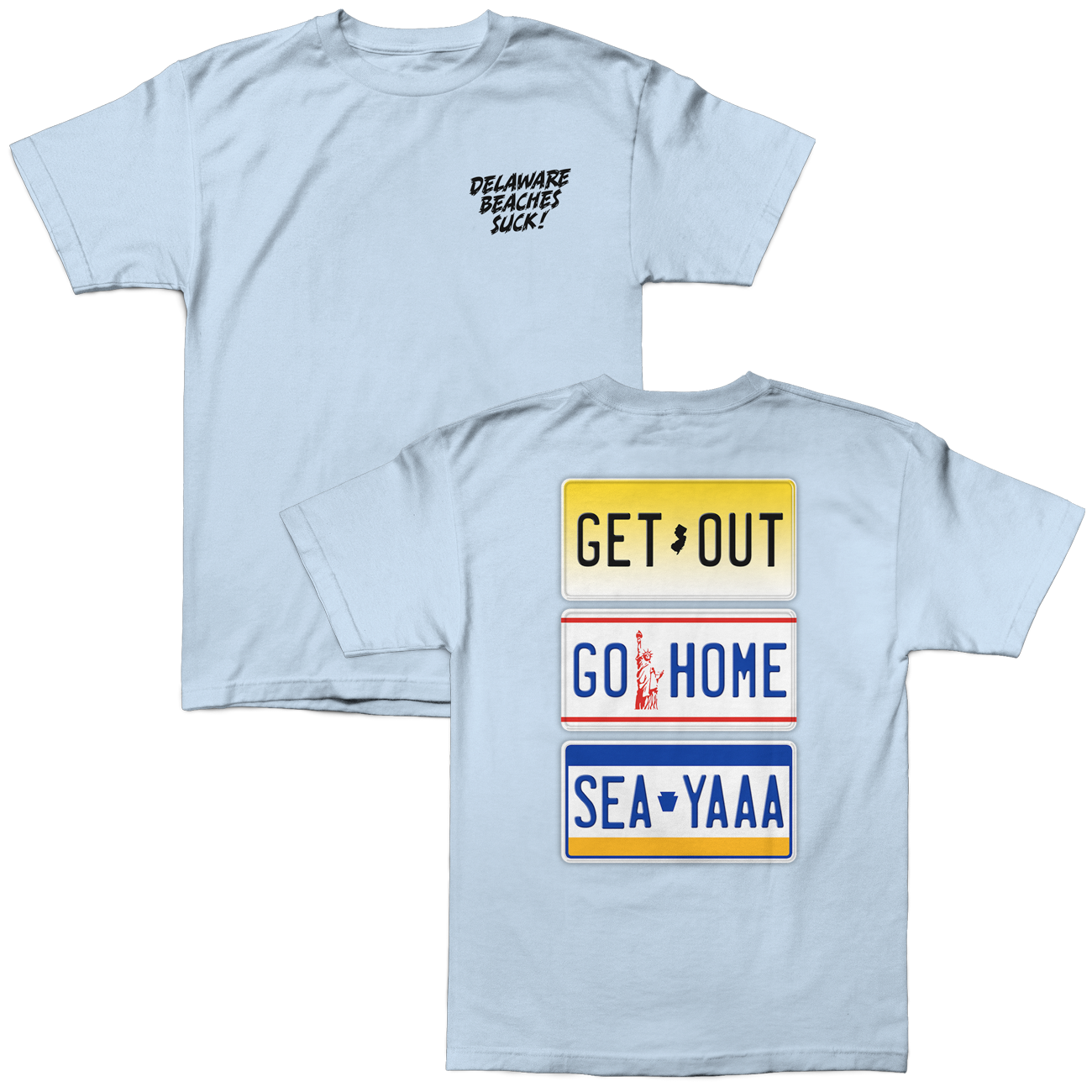 License Plate Tee