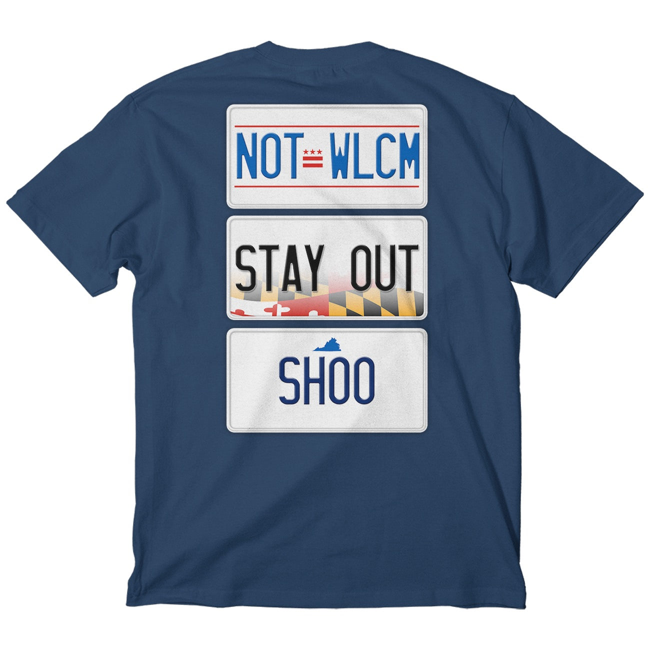 DMV License Plate Tee