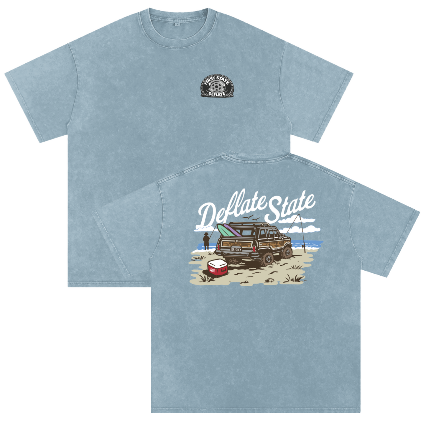 Deflate State Tee