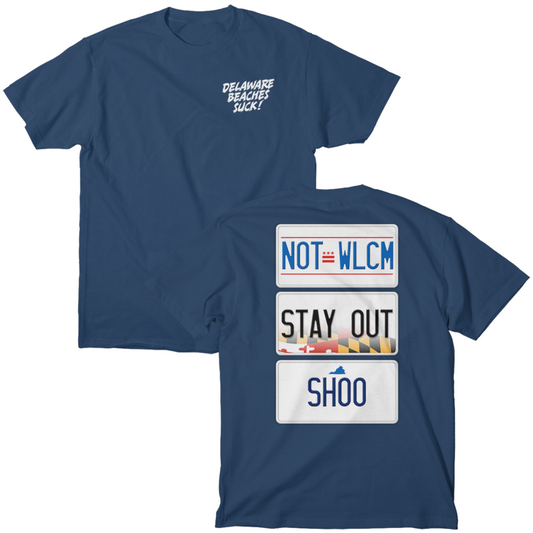 DMV License Plate Tee